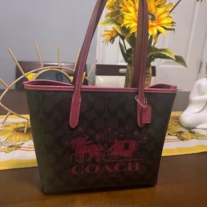 NEW!! COACH mini city tote bag